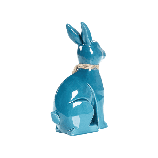 Acessório decorativo Coelho JAMBLES Cerâmica Azul