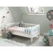 Cama con somier Vipack Tod Cama con somier Vipack Tod Blanco