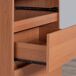 Escritorio CLP 135cm AKORD 3 cajones 2 estantes Roble Sonoma 135x60 Escritorio CLP 135cm AKORD 3 cajones 2 estantes Roble Sonoma 135x60 Marrón Claro