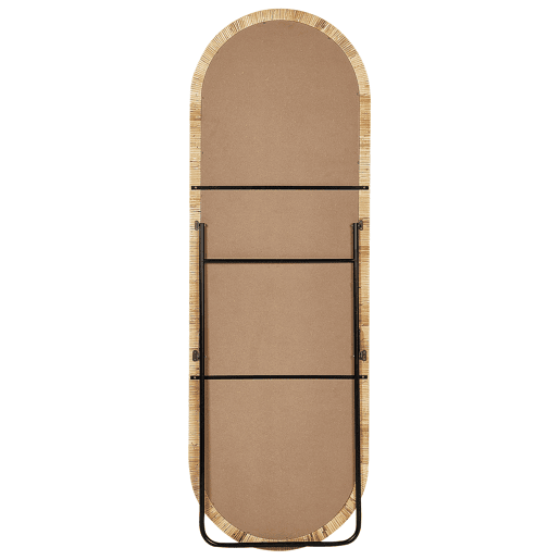 Espelho de pé MONTOT 150 cm Rattan Natural