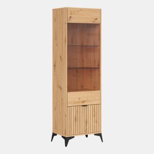 Vitrina 2 portas Mao Madeira