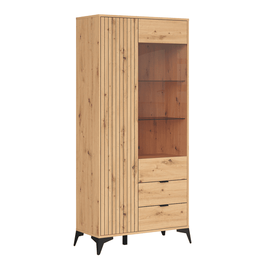 Vaisselier 2 portas 2 gavetas Mao Madeira