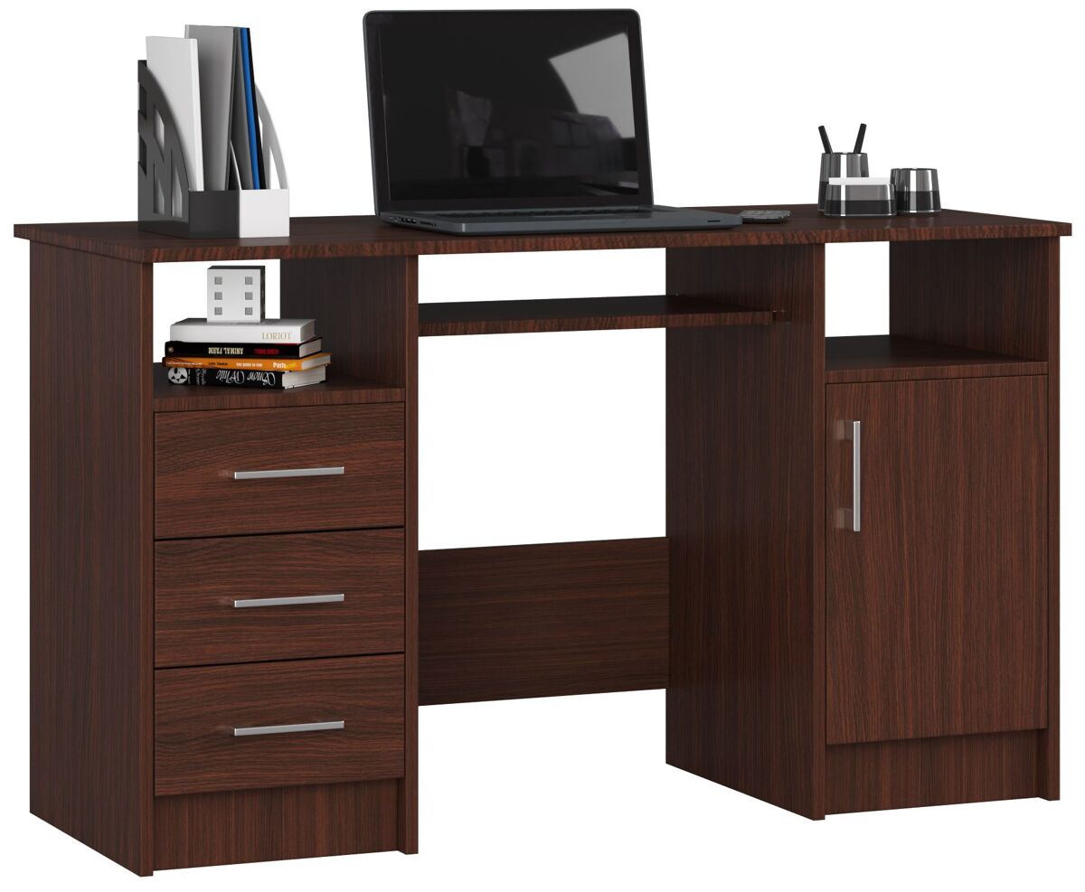 Escritorio ana akord color wengue 124 cm