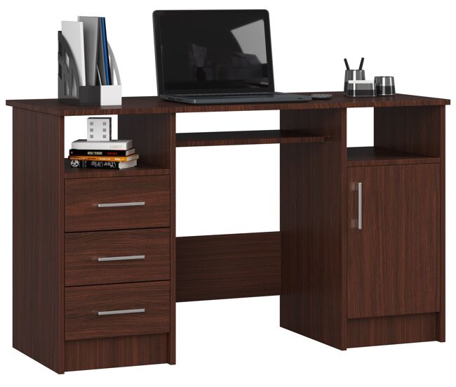 Escritorio ana akord color wengue 124 cm