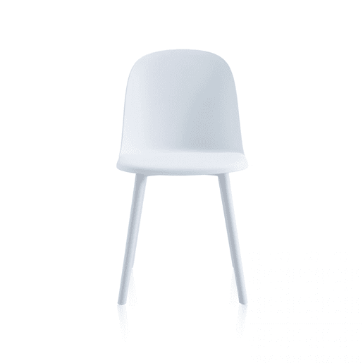 Conjunto de 4 cadeiras de jantar Sabra Branco 48 x 80,5 x 45 cm