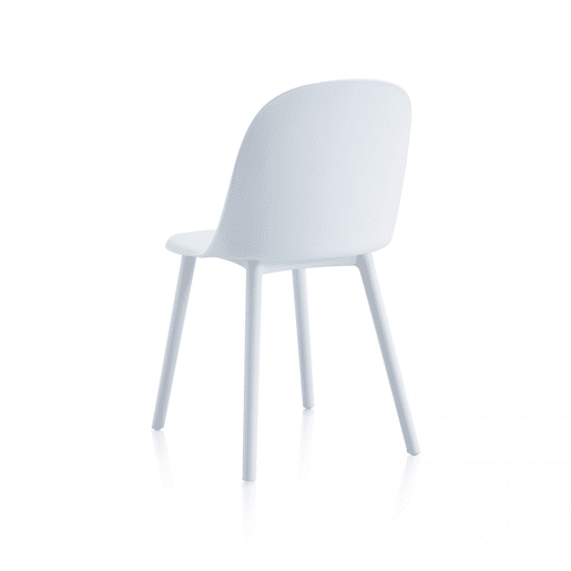 Conjunto de 4 cadeiras de jantar Sabra Branco 48 x 80,5 x 45 cm