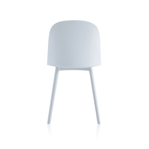 Conjunto de 4 cadeiras de jantar Sabra Branco 48 x 80,5 x 45 cm