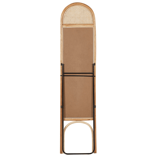 Espelho de pé BRUSSEY 170 cm Rattan Natural