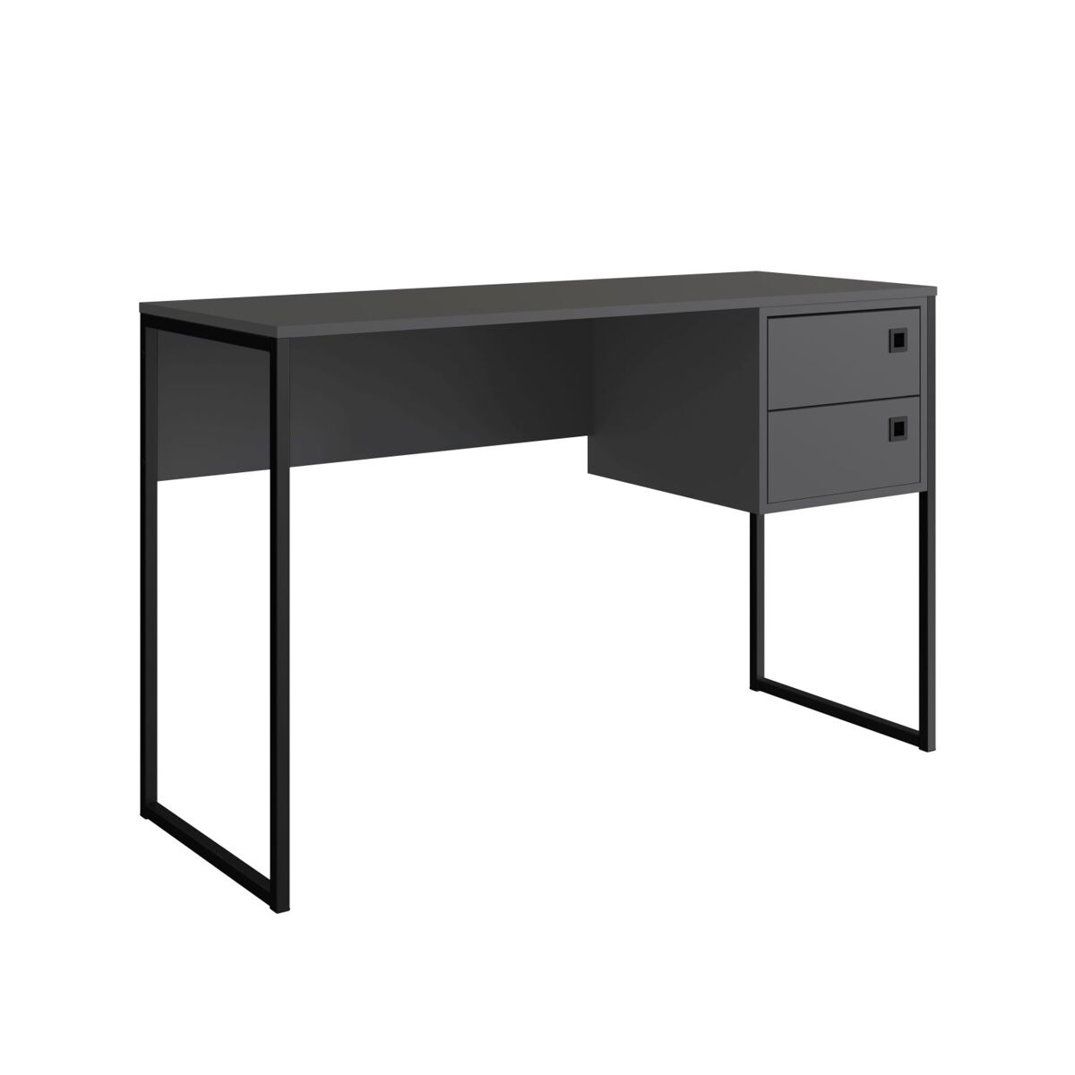 Escritorio juvenil 2 cajones gris