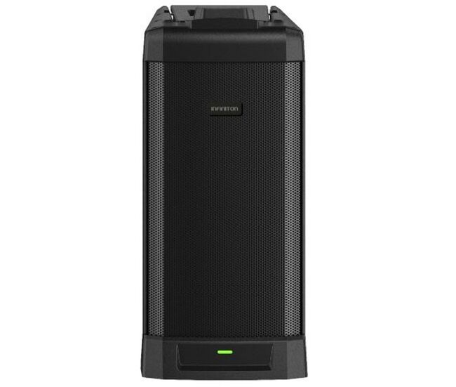 Infiniton altavoz portatil sbv08h13, 1300 w, sistema columna, subwoofers, bluetooth, requiere conexión eléctrica