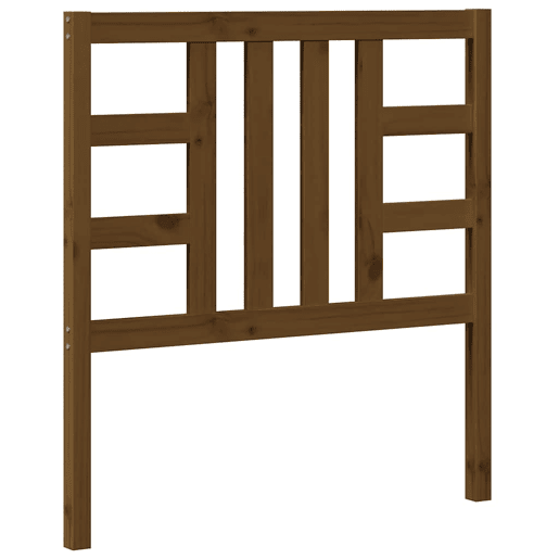 vidaXL Cabeceira de cama 96x4x100 cm pinho maciço castanho mel vidaXL Cabeceira de cama 96x4x100 cm pinho maciço castanho mel