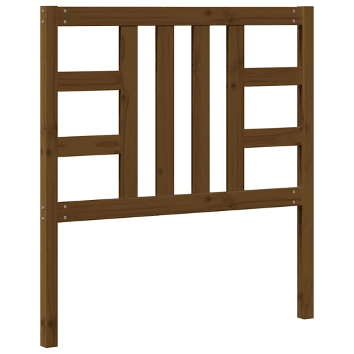 vidaXL Cabeceira de cama 96x4x100 cm pinho maciço castanho mel vidaXL Cabeceira de cama 96x4x100 cm pinho maciço castanho mel