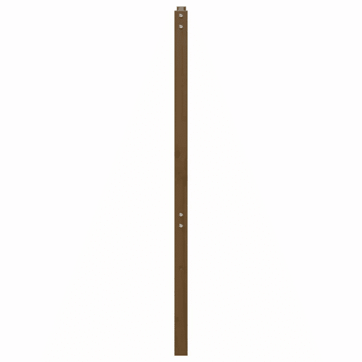 vidaXL Cabeceira de cama 166x4x100 cm pinho maciço castanho mel vidaXL Cabeceira de cama 166x4x100 cm pinho maciço castanho mel
