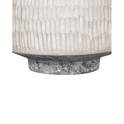 Jarro de flores DEKSATI Cerâmica 32 cm Creme