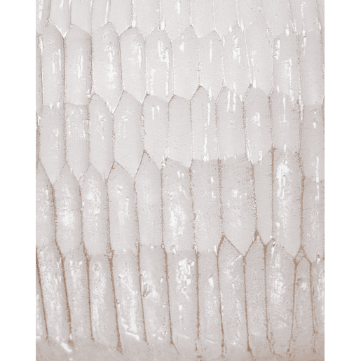Jarro de flores DEKSATI Cerâmica 32 cm Creme