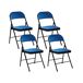 Beliani Silla de comedor SPARKS Beliani Silla de comedor SPARKS Azul