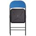 Beliani Silla de comedor SPARKS Beliani Silla de comedor SPARKS Azul