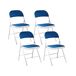 Beliani Silla de comedor SPARKS Beliani Silla de comedor SPARKS Azul