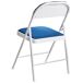 Beliani Silla de comedor SPARKS Beliani Silla de comedor SPARKS Azul