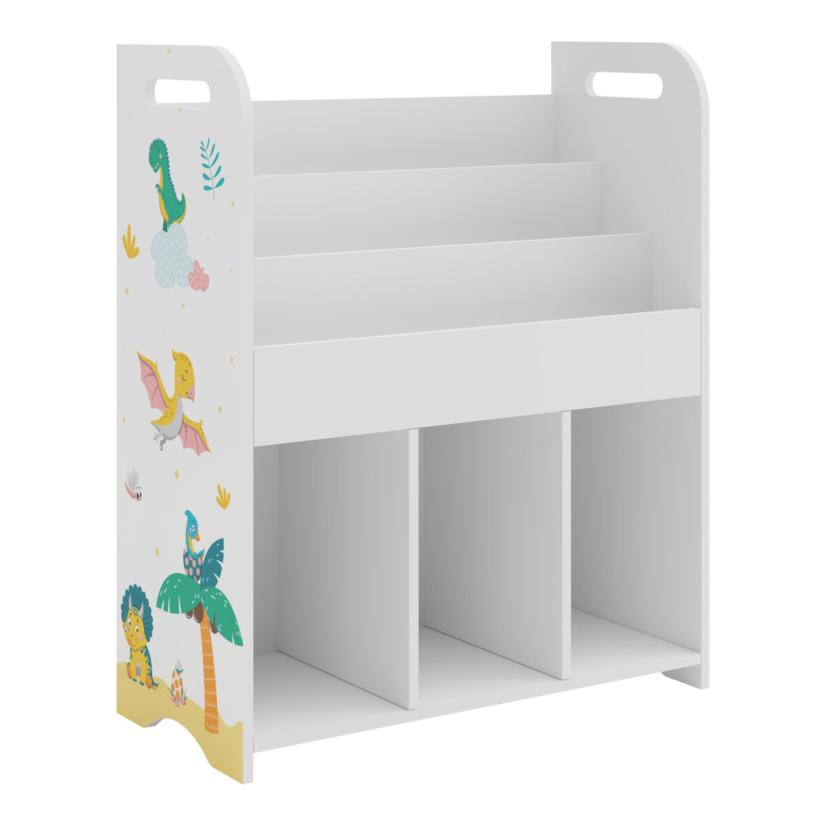 Estantería Infantil Røyrvik aglomerado - Motivo de dinosaurio