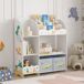 Estantería Infantil Lysekil aglomerado - Motivo de dinosaurio Estantería Infantil Lysekil aglomerado - Motivo de dinosaurio Multicolor