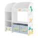 Estantería Infantil Lysekil aglomerado - Motivo de dinosaurio Estantería Infantil Lysekil aglomerado - Motivo de dinosaurio Multicolor