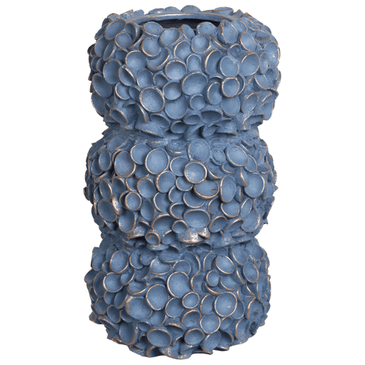 Jarro de flores MUZAKI Cerâmica 52 cm Azul