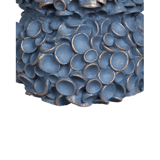 Jarro de flores MUZAKI Cerâmica 52 cm Azul