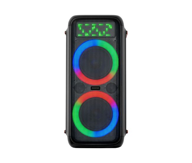 Altavoz portátil infiniton party eq60 900w bluetooth luz led negro