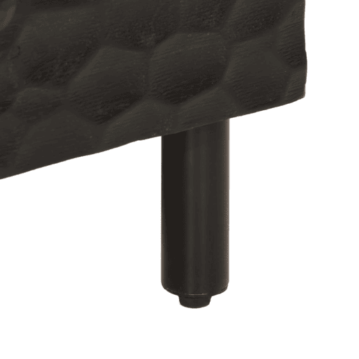 vidaXL Mesas de cabeceira 2 pcs 40x33x46 cm mangueira maciça preto vidaXL Mesas de cabeceira 2 pcs 40x33x46 cm mangueira maciça preto