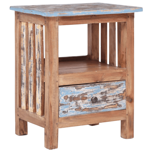 vidaXL Mesa de cabeceira 41x30x50 cm madeira de mogno maciça vidaXL Mesa de cabeceira 41x30x50 cm madeira de mogno maciça