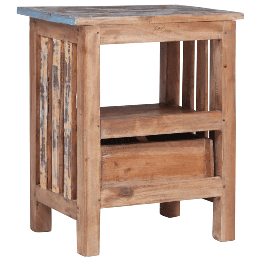 vidaXL Mesa de cabeceira 41x30x50 cm madeira de mogno maciça vidaXL Mesa de cabeceira 41x30x50 cm madeira de mogno maciça