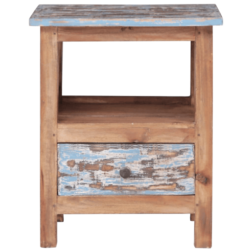 vidaXL Mesa de cabeceira 41x30x50 cm madeira de mogno maciça vidaXL Mesa de cabeceira 41x30x50 cm madeira de mogno maciça