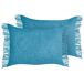 Beliani Cojín decorativo MABA Beliani Cojín decorativo MABA Azul