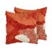 Beliani Cojín decorativo SAGENIA Beliani Cojín decorativo SAGENIA Naranja