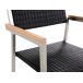 Beliani Conjunto de comedor MALETTO/GROSSETO Beliani Conjunto de comedor MALETTO/GROSSETO Negro