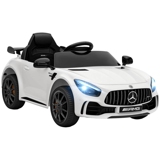 AIYAPLAY Carro Elétrico para Crianças acima de 3 Anos Carro Mercedes-Benz AMG GTR Carro Elétrico Infantil com Bateria 12V Controlo Remoto Faróis Buzina e Música 108x67x46 cm Branco AIYAPLAY Carro Elétrico para Crianças acima de 3 Anos Carro Mercedes-Benz AMG GTR Carro Elétrico Infantil com Bateria 12V Controlo Remoto Faróis Buzina e Música 108x67x46 cm Branco