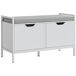 Banco Zapatero HOMCOM, hogar - muebles de recibidor Banco Zapatero HOMCOM, hogar - muebles de recibidor Blanco