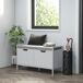 Banco Zapatero HOMCOM, hogar - muebles de recibidor Banco Zapatero HOMCOM, hogar - muebles de recibidor Blanco