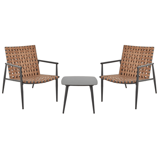 Conjunto de varanda ZIRIA Castanho Conjunto de varanda ZIRIA Castanho