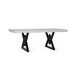 Mesa de comedor rectangular de madera de mango .GINER Y COLOMER Mesa de comedor rectangular de madera de mango .GINER Y COLOMER Gris