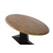 Mesa de comedor madera de acacia natural y hierro .GINER Y COLOMER Mesa de comedor madera de acacia natural y hierro .GINER Y COLOMER Marrón