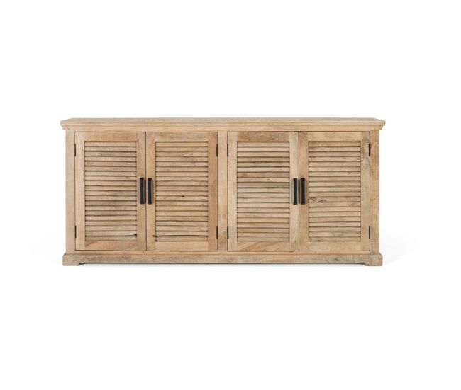 Aparador en madera maciza de mango 90x200x40