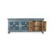 Aparador artesanal de puertas en madera de mango .GINER Y COLOMER Aparador artesanal de puertas en madera de mango .GINER Y COLOMER Azul