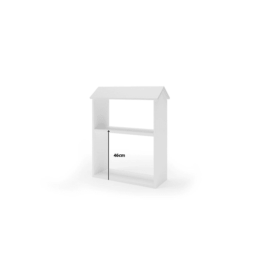 Prateleiras Infantis HUS CS65 2S 65x27x86 Branco Prateleiras Infantis HUS CS65 2S 65x27x86 Branco