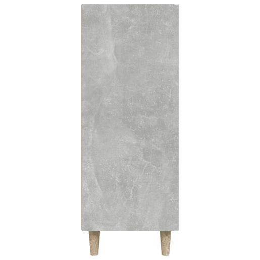 vidaXL Aparador 69,5x34x90cm madeira processada cinza cinzento cimento vidaXL Aparador 69,5x34x90cm madeira processada cinza cinzento cimento
