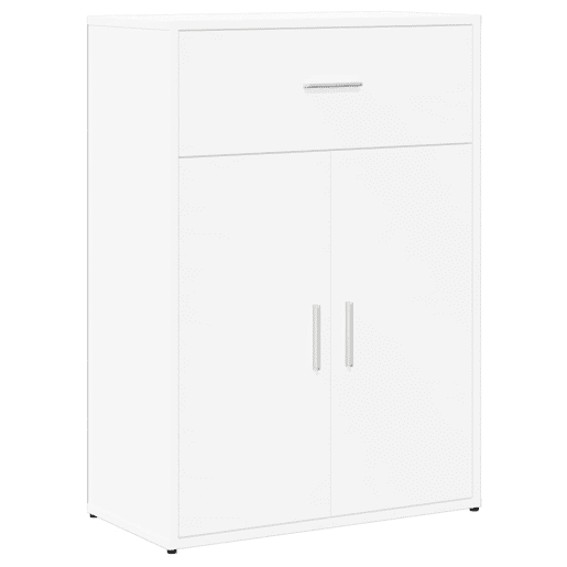 vidaXL Aparadores 2 pcs 60x30x84 cm derivados de madeira branco
