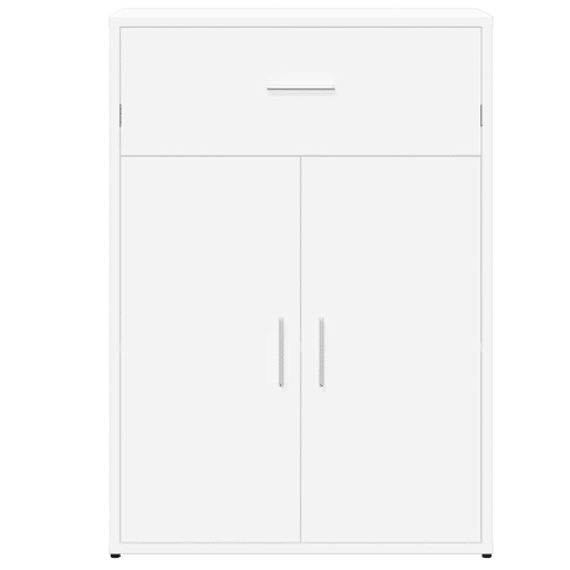 vidaXL Aparadores 2 pcs 60x30x84 cm derivados de madeira branco