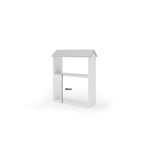 Prateleiras Infantis HUS CS65 2S 65x27x86 Cinzaclaro
