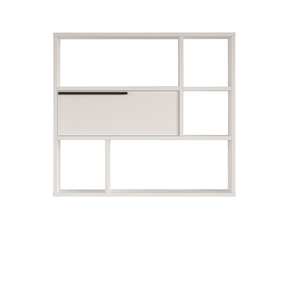 Estante ocean ws90 6s 90x22x81 blanco